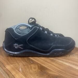Kuru Chicane Smokestack Black Mens Black Size 11 Wide Trail Shoes 100609E110